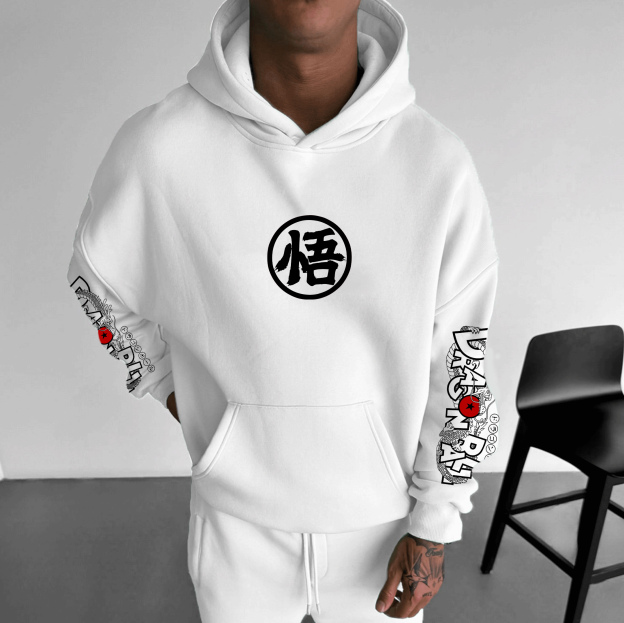 Unisex Anime Graphic Streetwear Vintage Hoodie