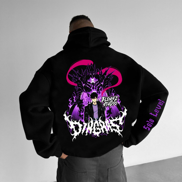 Unisex Anime Graphic Streetwear Vintage Hoodie-comicclothing