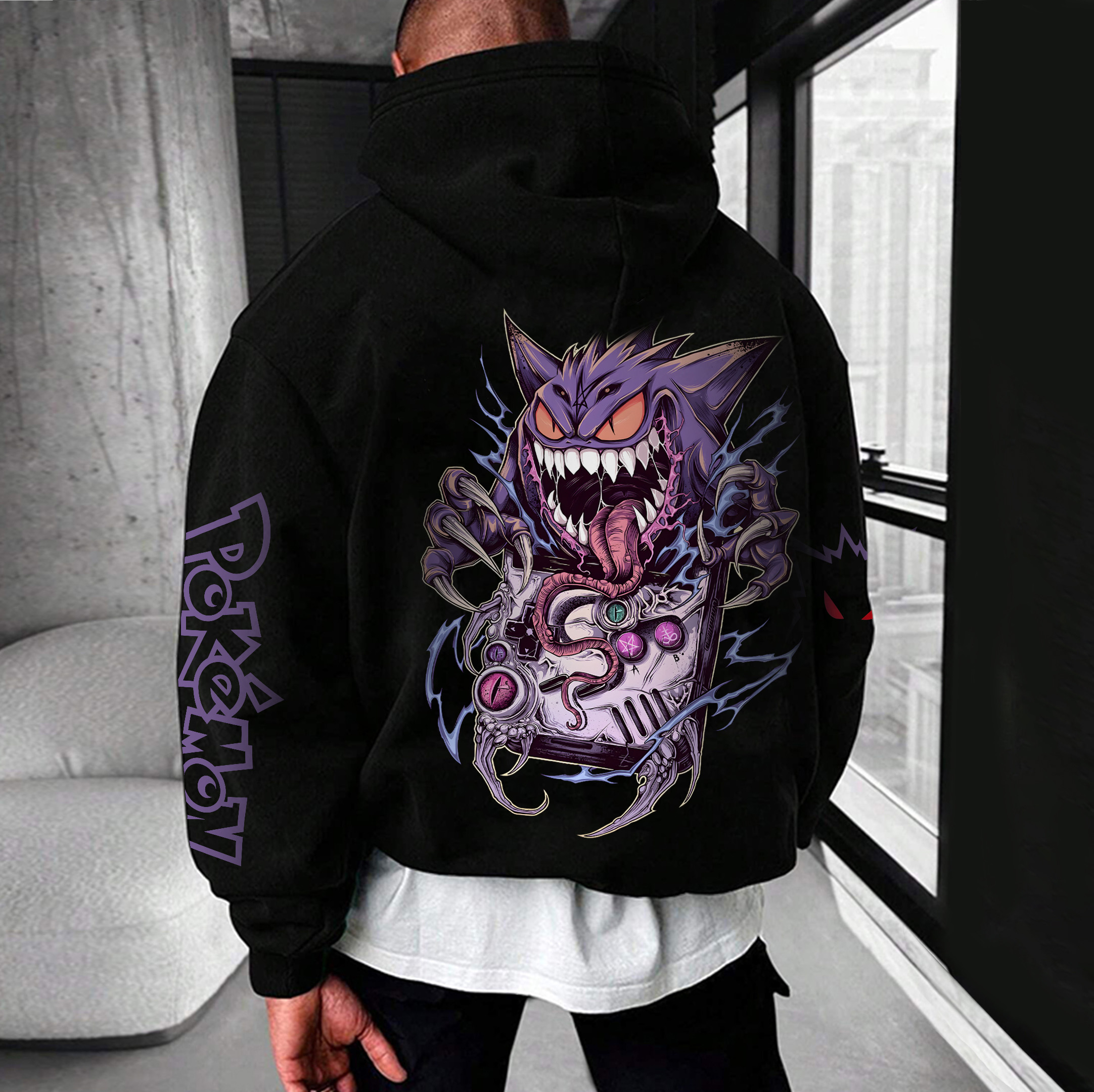 Unisex Anime Graphic Streetwear Vintage Hoodie