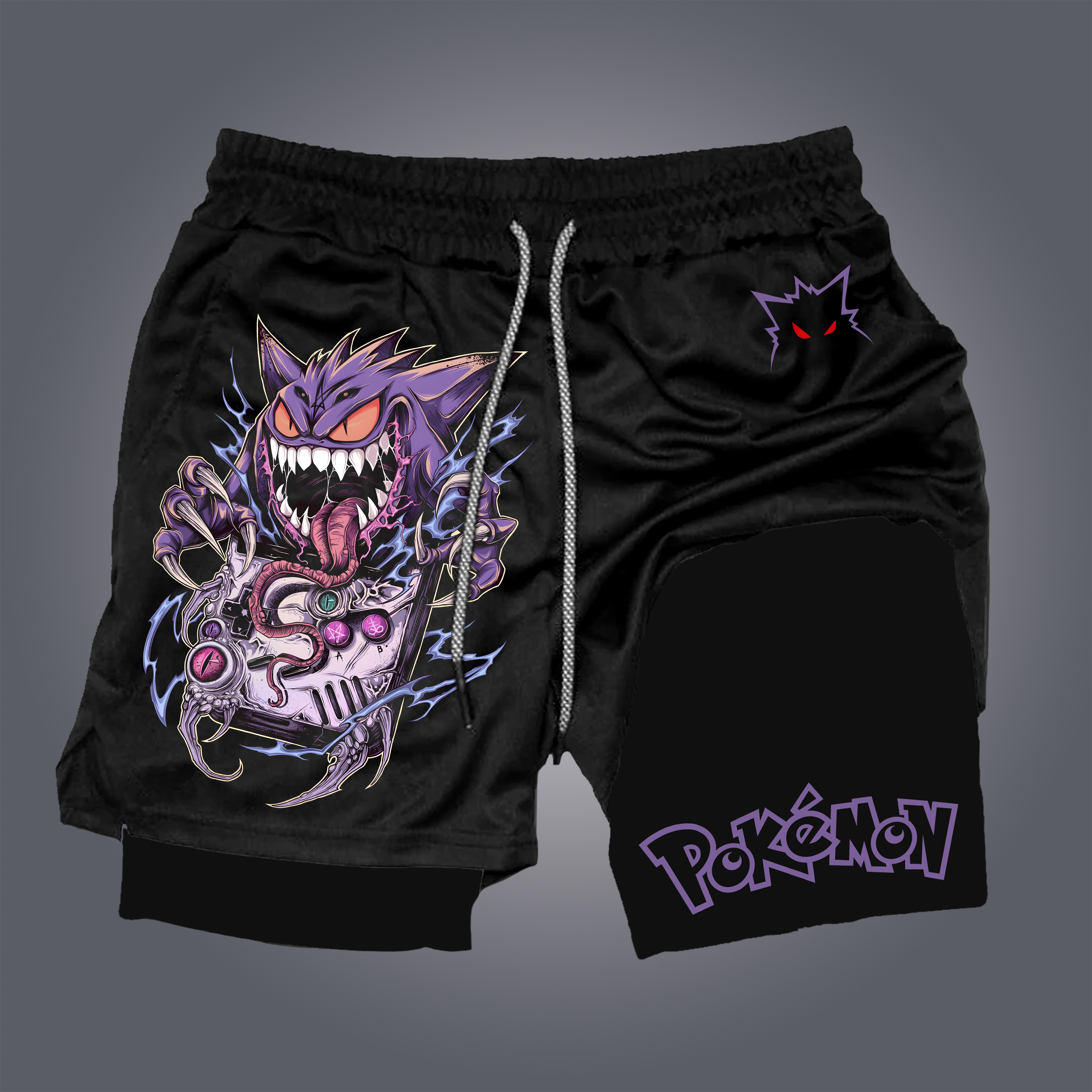 Unisex Casual Anime Streetwear Shorts-Anime x kingdom
