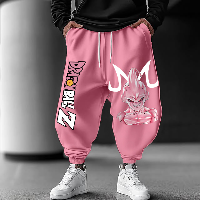 Oversized Loose Anime Buu Harem Pants