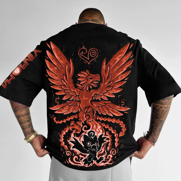 Unisex Anime Inspired Vintage T-Shirt