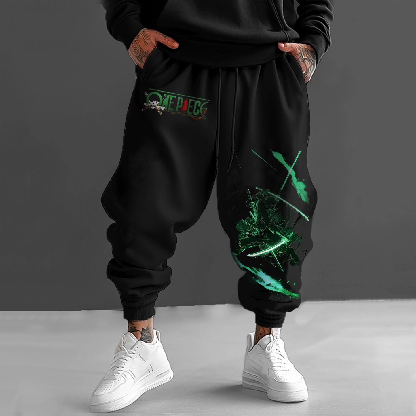 Unisex Casual Anime Streetwear Pants
