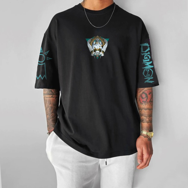 Unisex  “Digimon！”   Anime Inspired Vintage T-Shirt