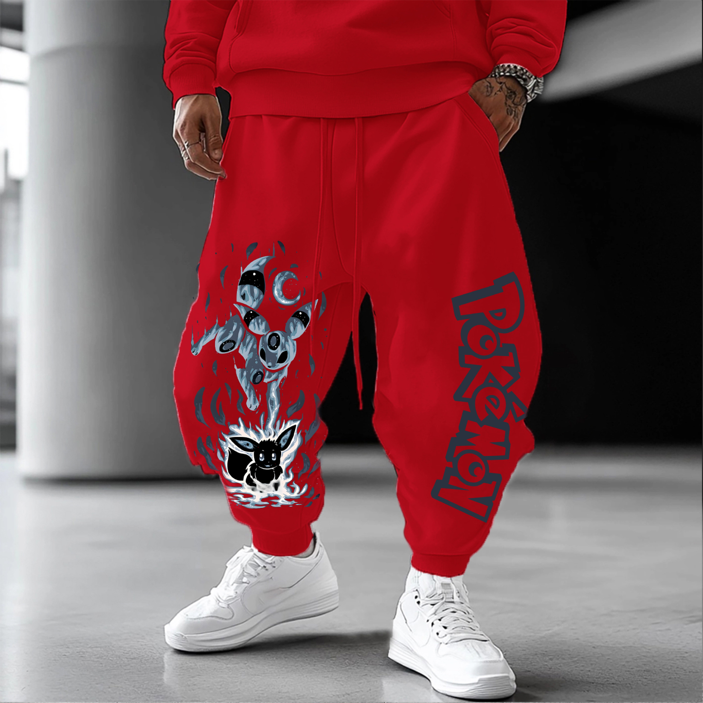 Unisex Casual Anime Streetwear Pants