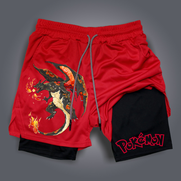 Unisex  Casual Anime Streetwear Shorts-comicclothing