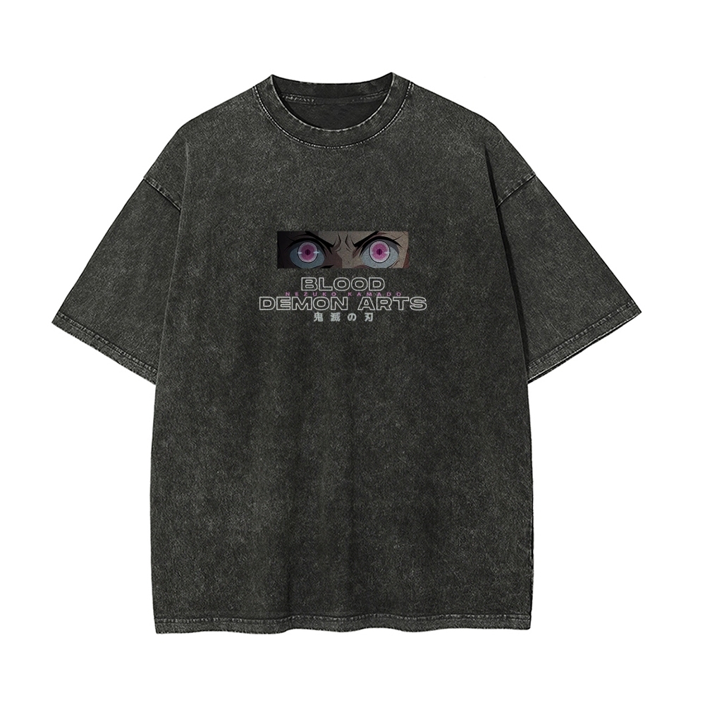 OG Nezuko Kamado Vintage Oversized T-Shirt | Demon Slayer-comicclothing
