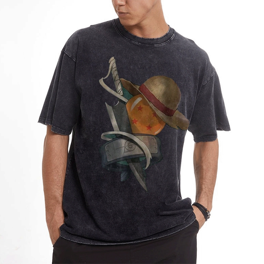 One Piece Shirt, Anime Shirt, Dragon Ball Z Shirt, Bleach Shirt, Anime Shirt, Vintage T-Shirt-Anime x kingdom