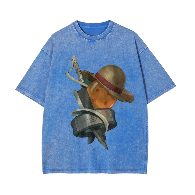 One Piece Shirt, Anime Shirt, Dragon Ball Z Shirt, Bleach Shirt, Anime Shirt, Vintage T-Shirt-Anime x kingdom