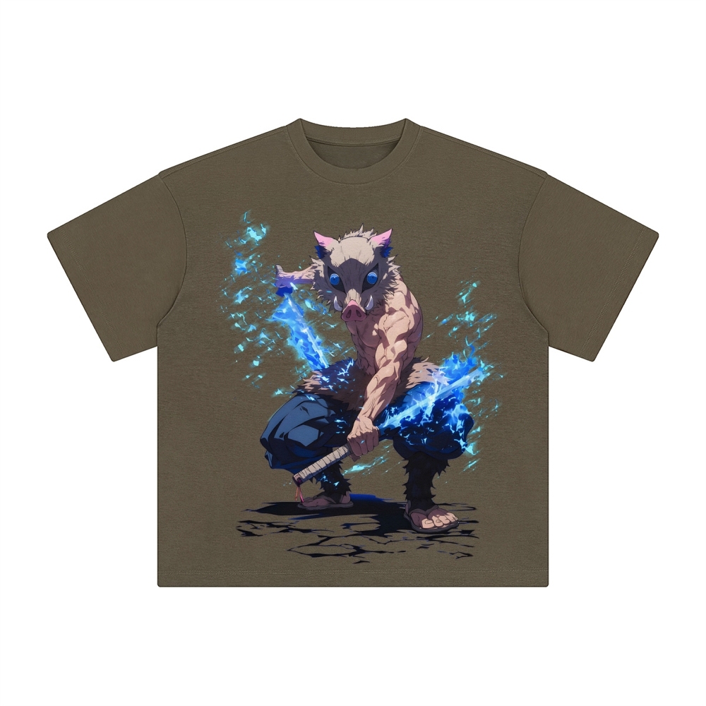 Unisex Vintage Tee丨  Demon Slayer Tee-comicclothing