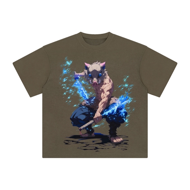 Unisex Vintage Tee丨  Demon Slayer Tee-comicclothing