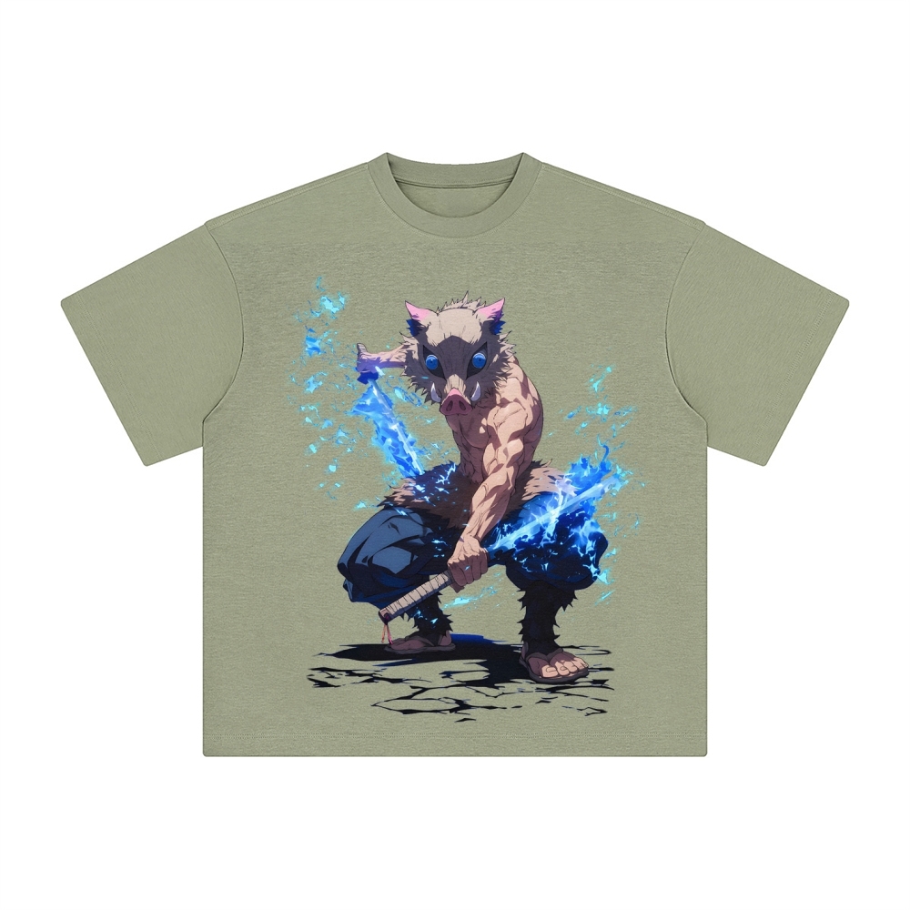 Unisex Vintage Tee丨  Demon Slayer Tee-comicclothing
