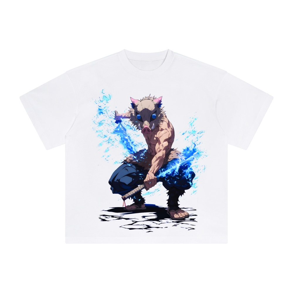 Unisex Vintage Tee丨  Demon Slayer Tee-comicclothing