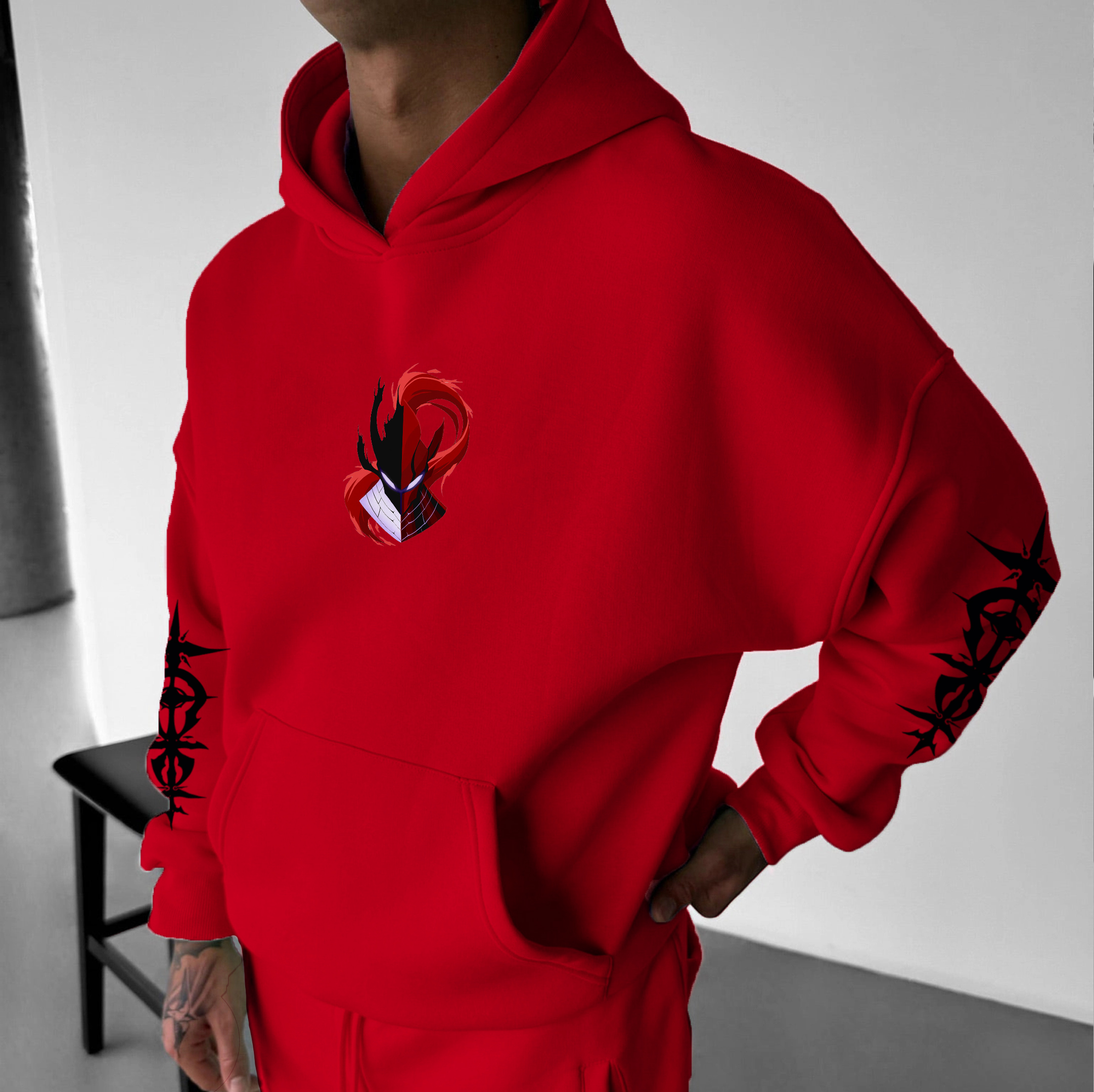 Solo Leveling Igris Unisex Anime Graphic Streetwear Vintage Hoodie