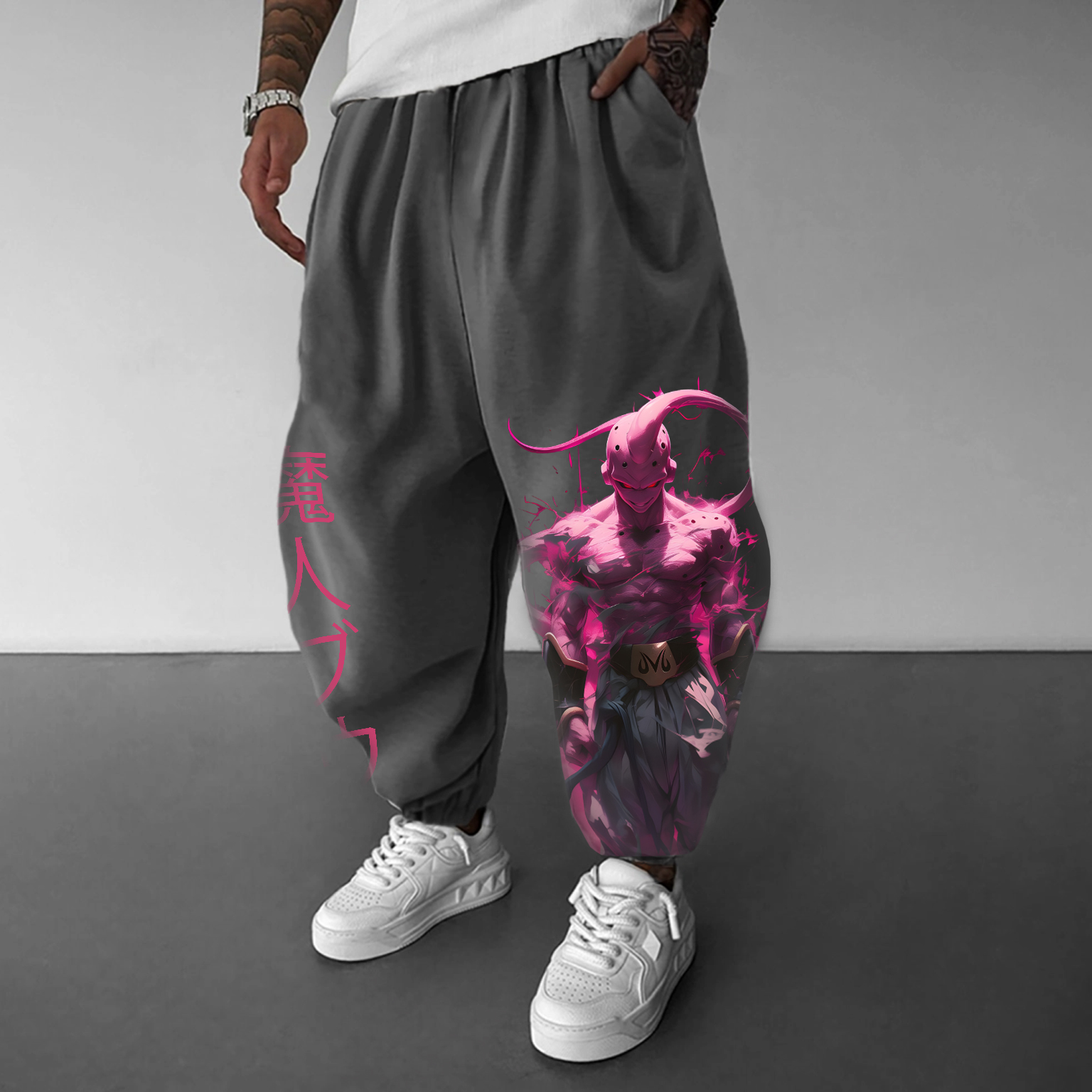 Unisex Casual Anime Streetwear Pants