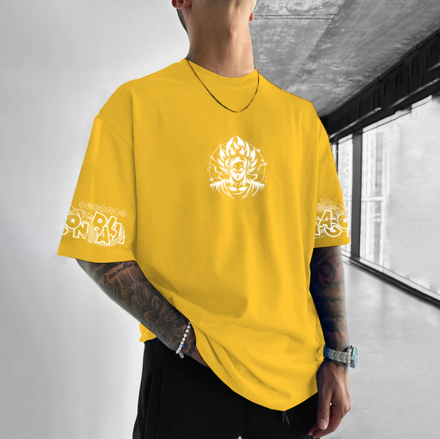 Unisex Anime Inspired Vintage T-Shirt