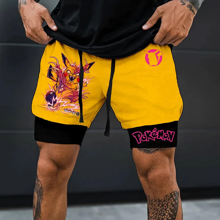 Unisex Casual Anime Streetwear Shorts