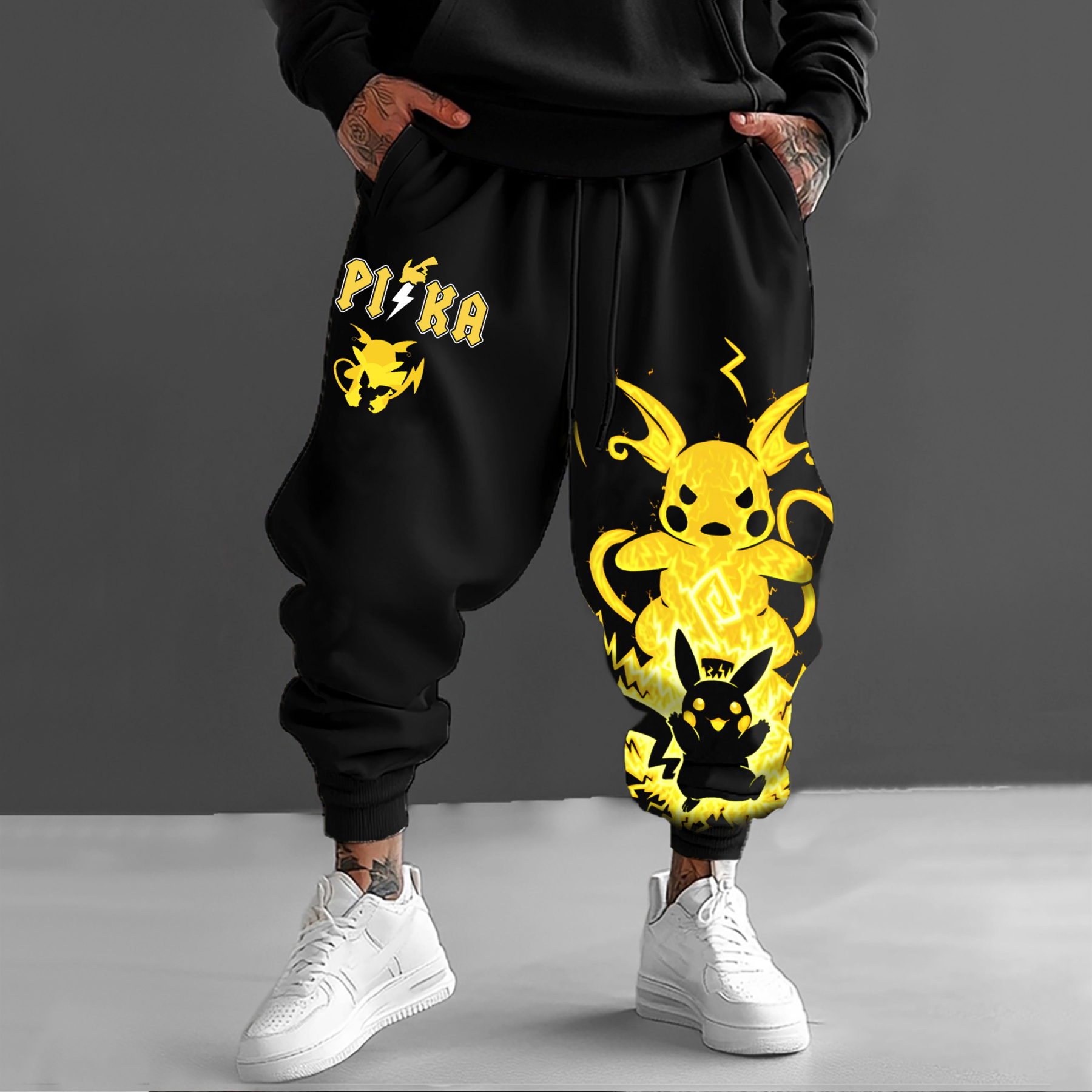 Unisex Casual Anime Streetwear Pants