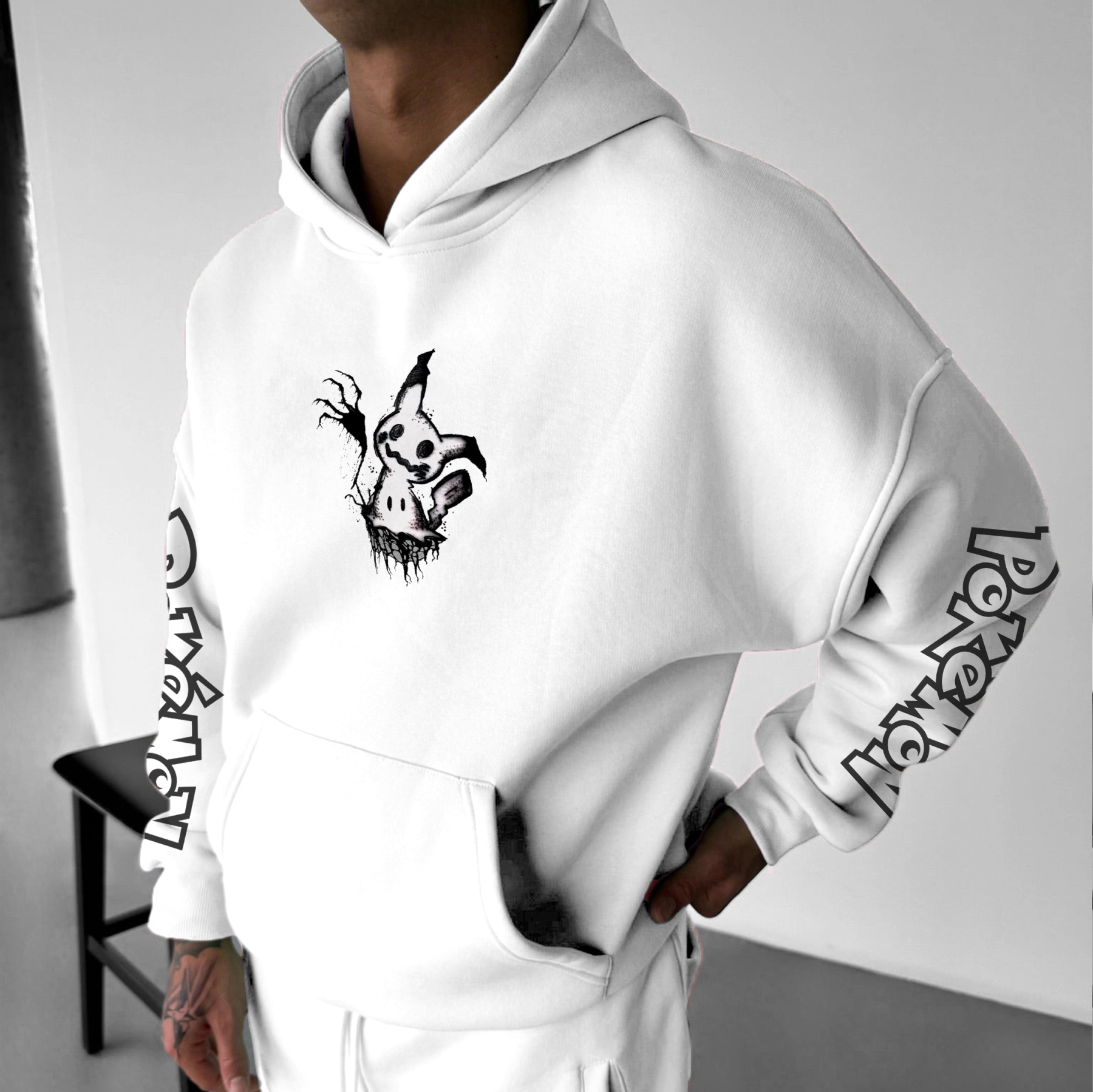 Unisex “Pokémon” Anime Graphic Streetwear Vintage Hoodie