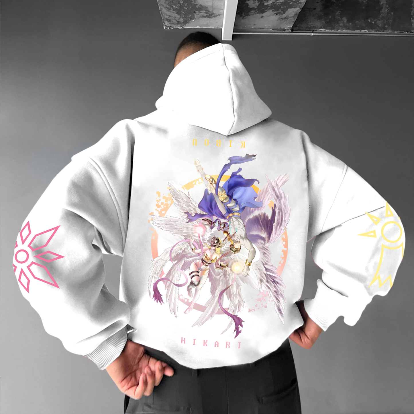 Unisex “Digimon” Anime Graphic Streetwear Vintage Hoodie