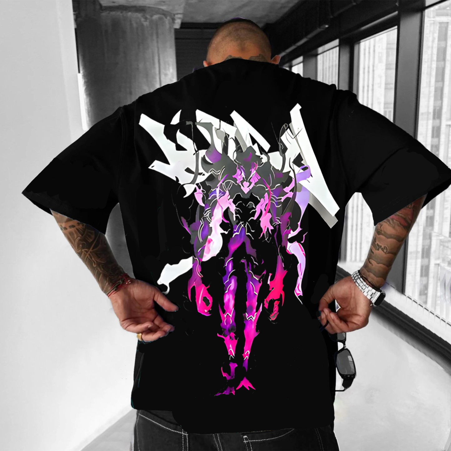 Unisex Anime Inspired Vintage T-Shirt