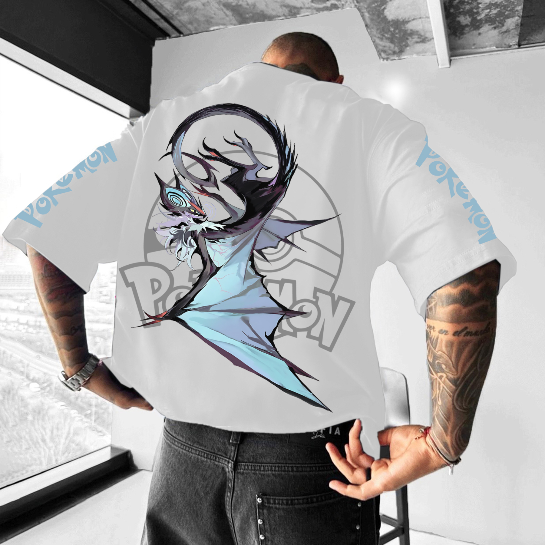 Unisex "Pokémon" Anime Inspired Vintage T-Shirt