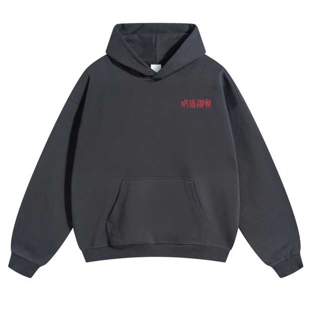 Unisex Casual Anime Print Hoodie