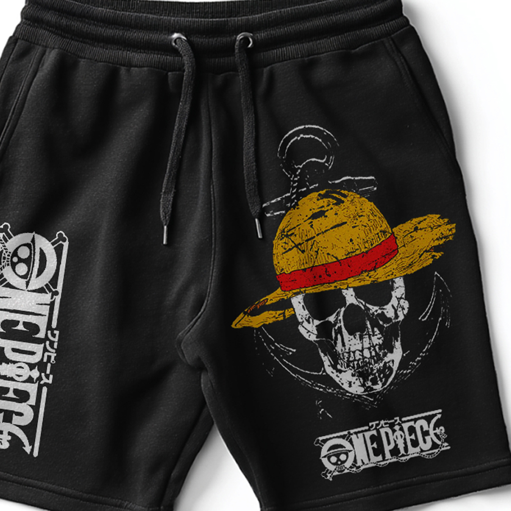 Anime-Inspired Graphic Shorts For Men - Perfect For Casual Wear And Anime Fans