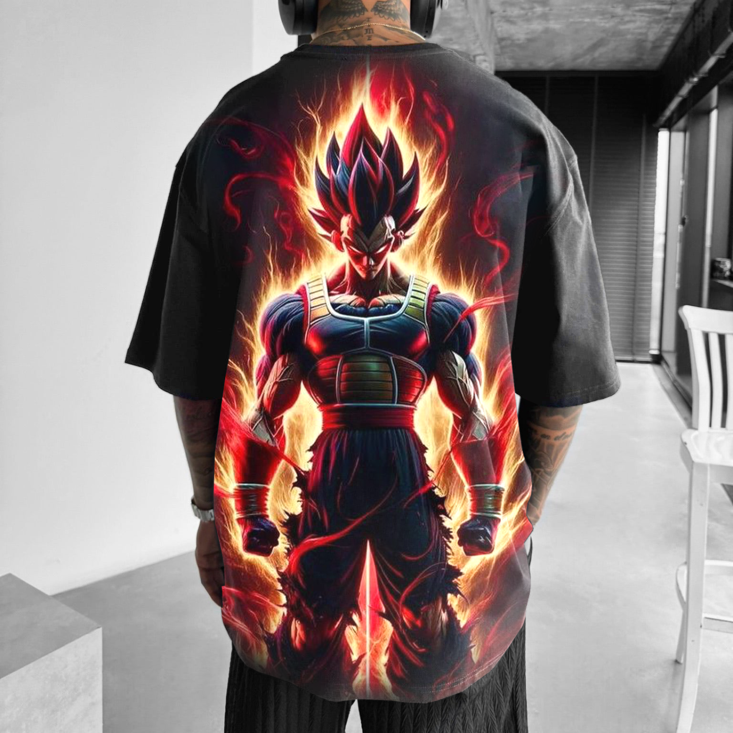 Unisex Anime Inspired Vintage T-Shirt