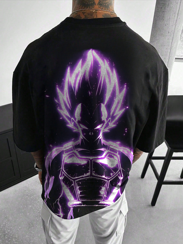 Unisex Anime Inspired Vintage T-Shirt