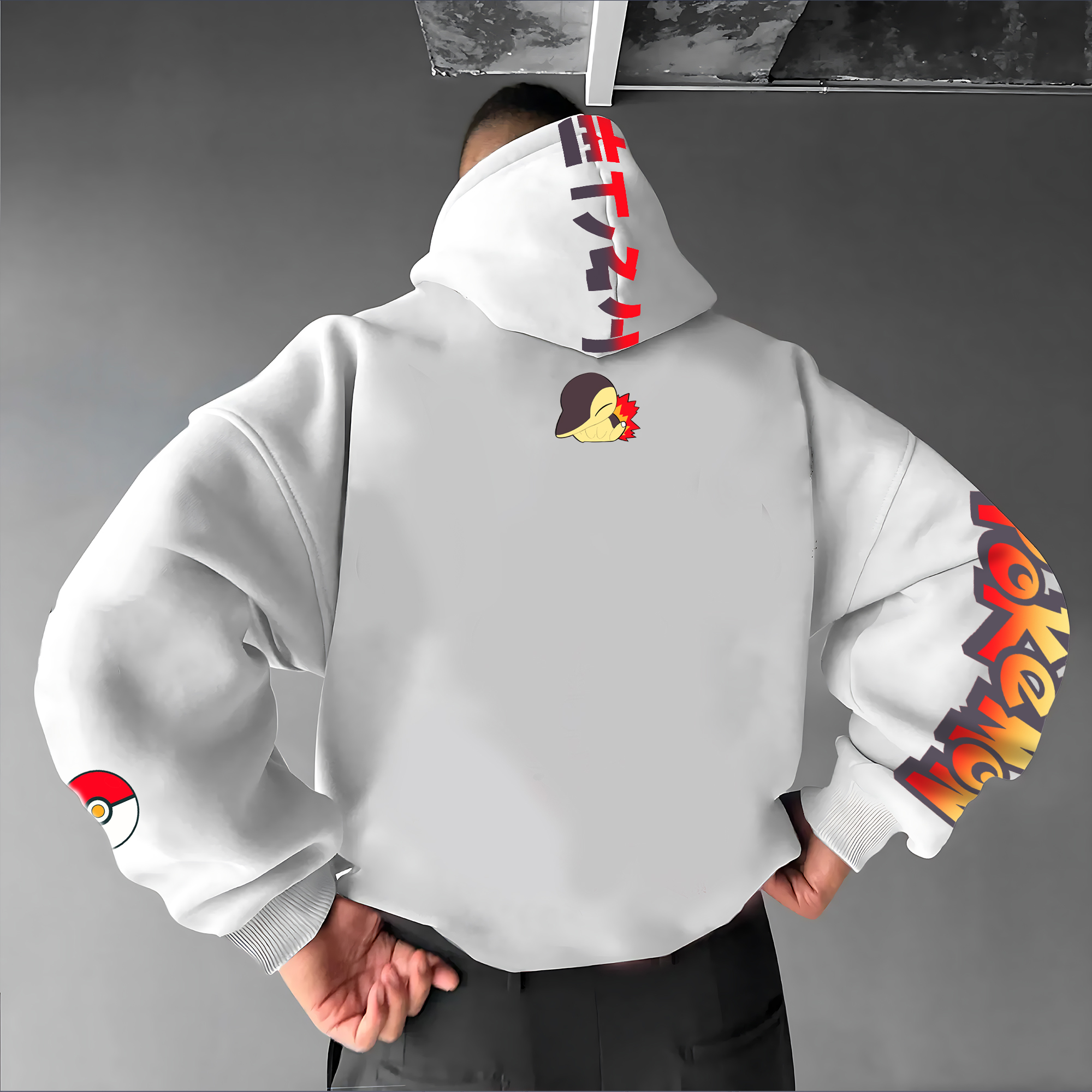 Unisex Anime Graphic Streetwear Vintage Hoodie