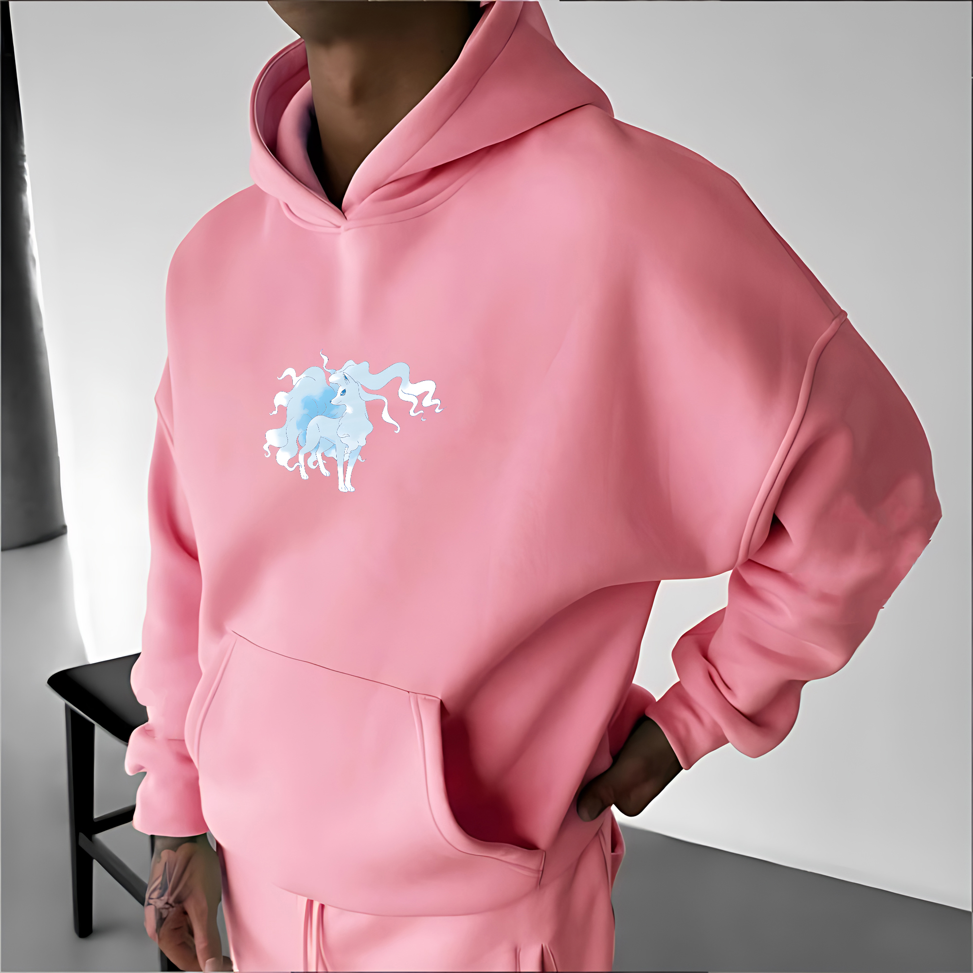 Unisex “Pokémon” Anime Graphic Streetwear Vintage Hoodie
