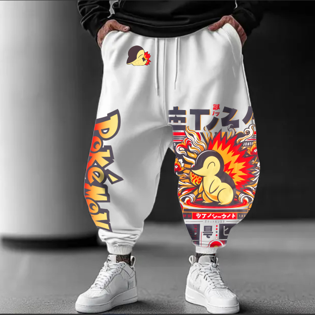 Unisex Casual Anime Streetwear Pants