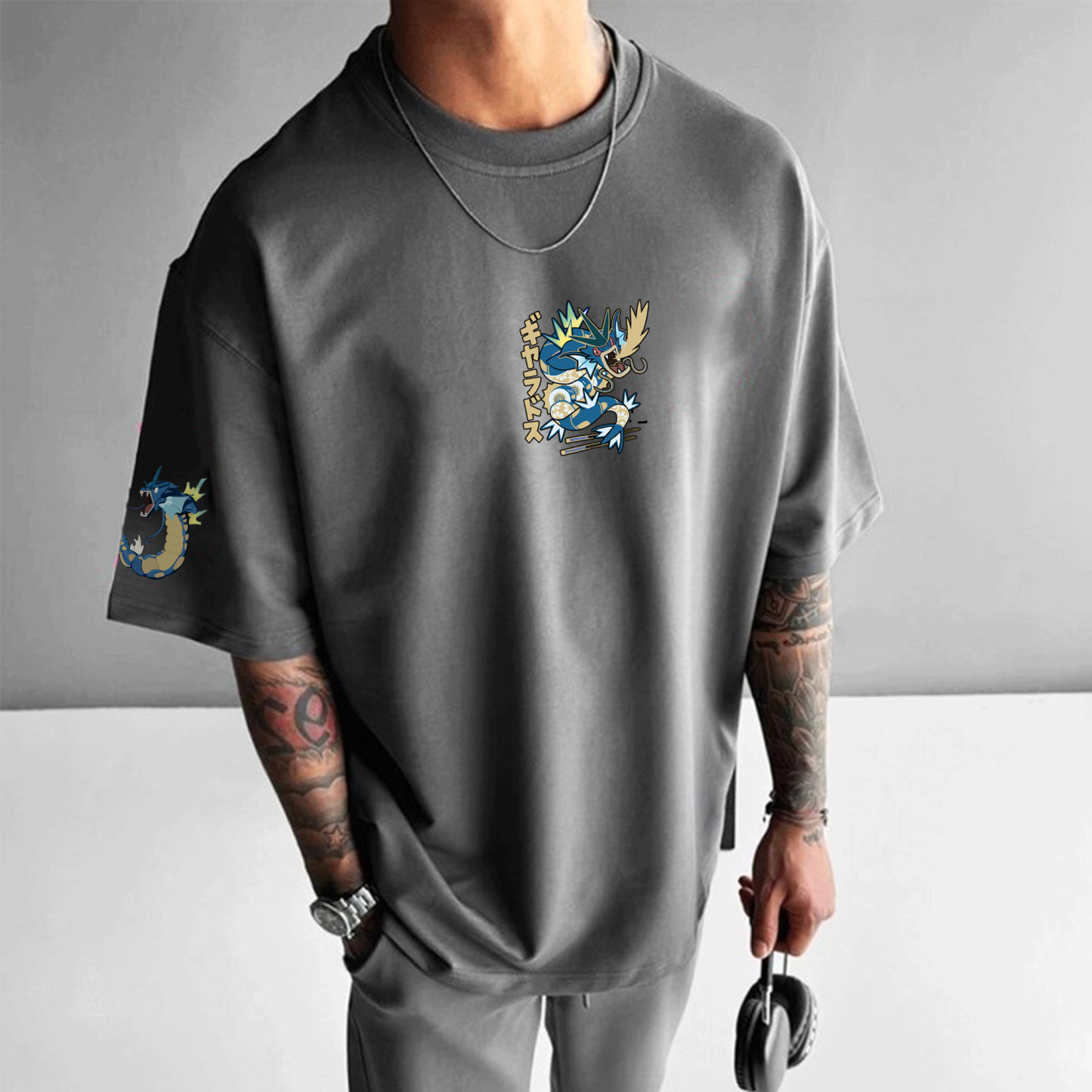 Unisex   Anime Inspired Vintage T-Shirt-AnimeClothe