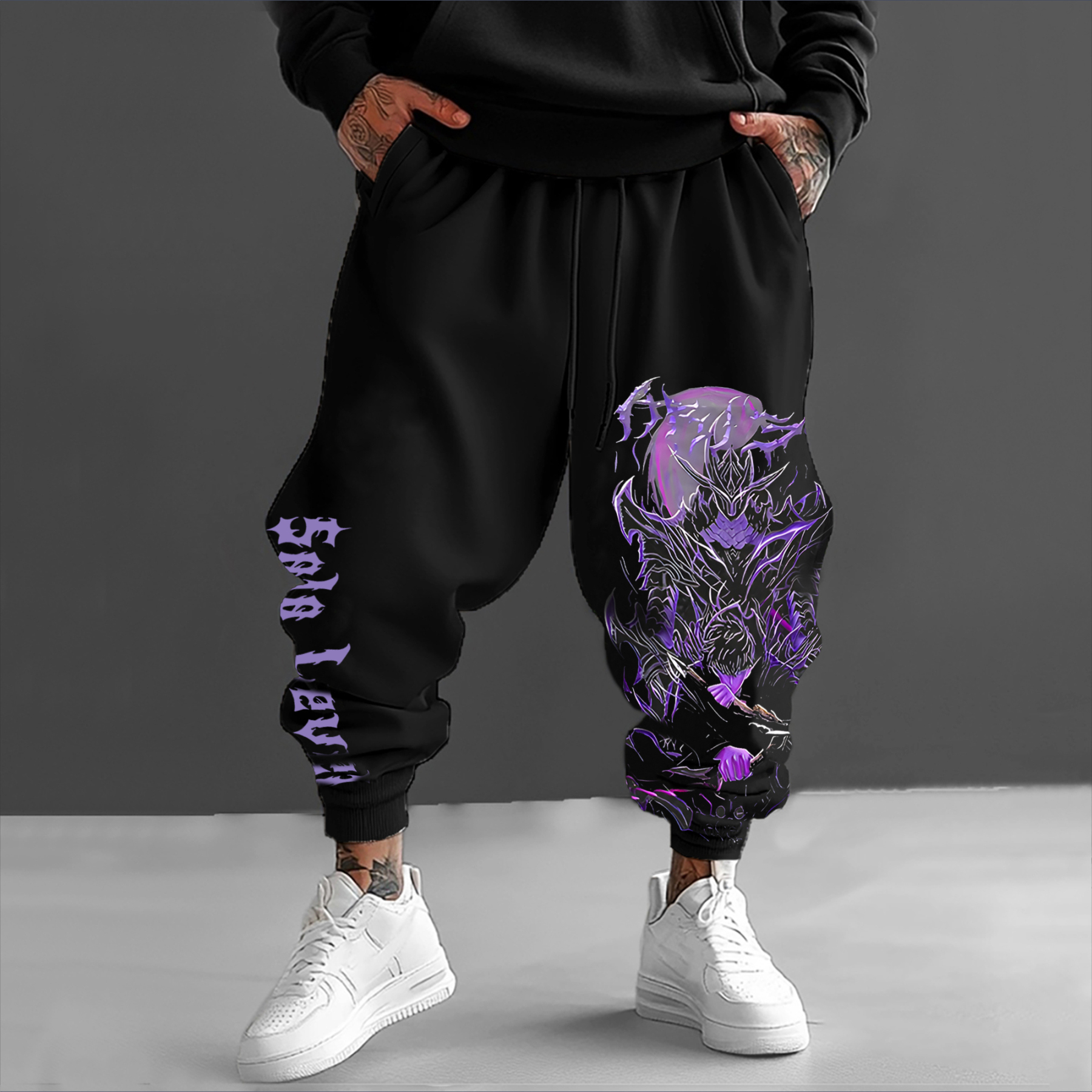 Unisex Casual Anime Streetwear Pants-comicclothing