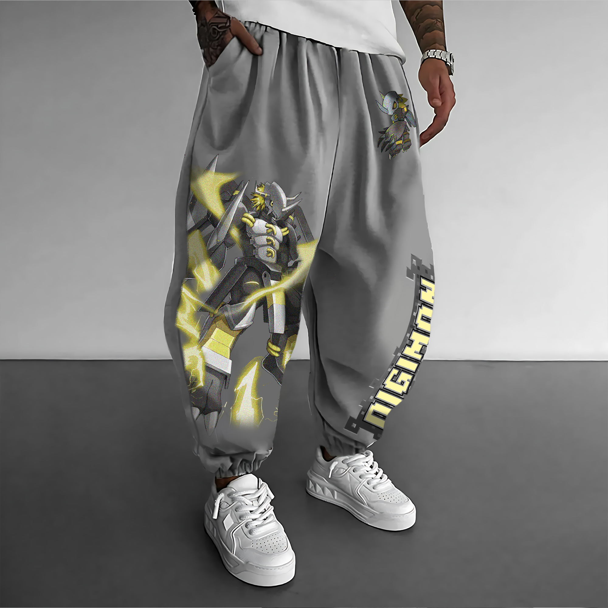 Unisex  “Digimon” Casual Anime Streetwear Pants