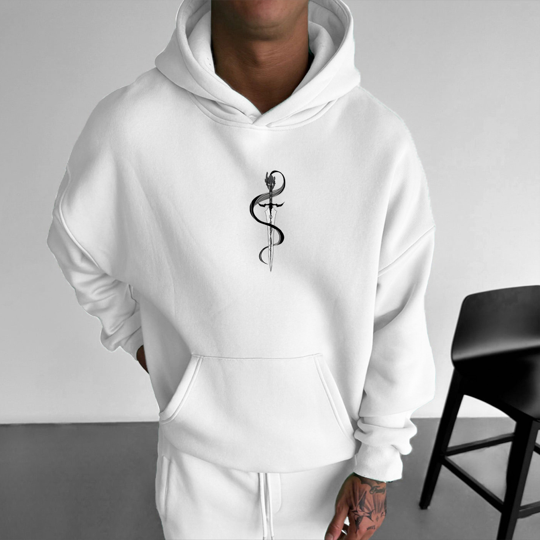 Unisex Anime Graphic Streetwear Vintage Hoodie