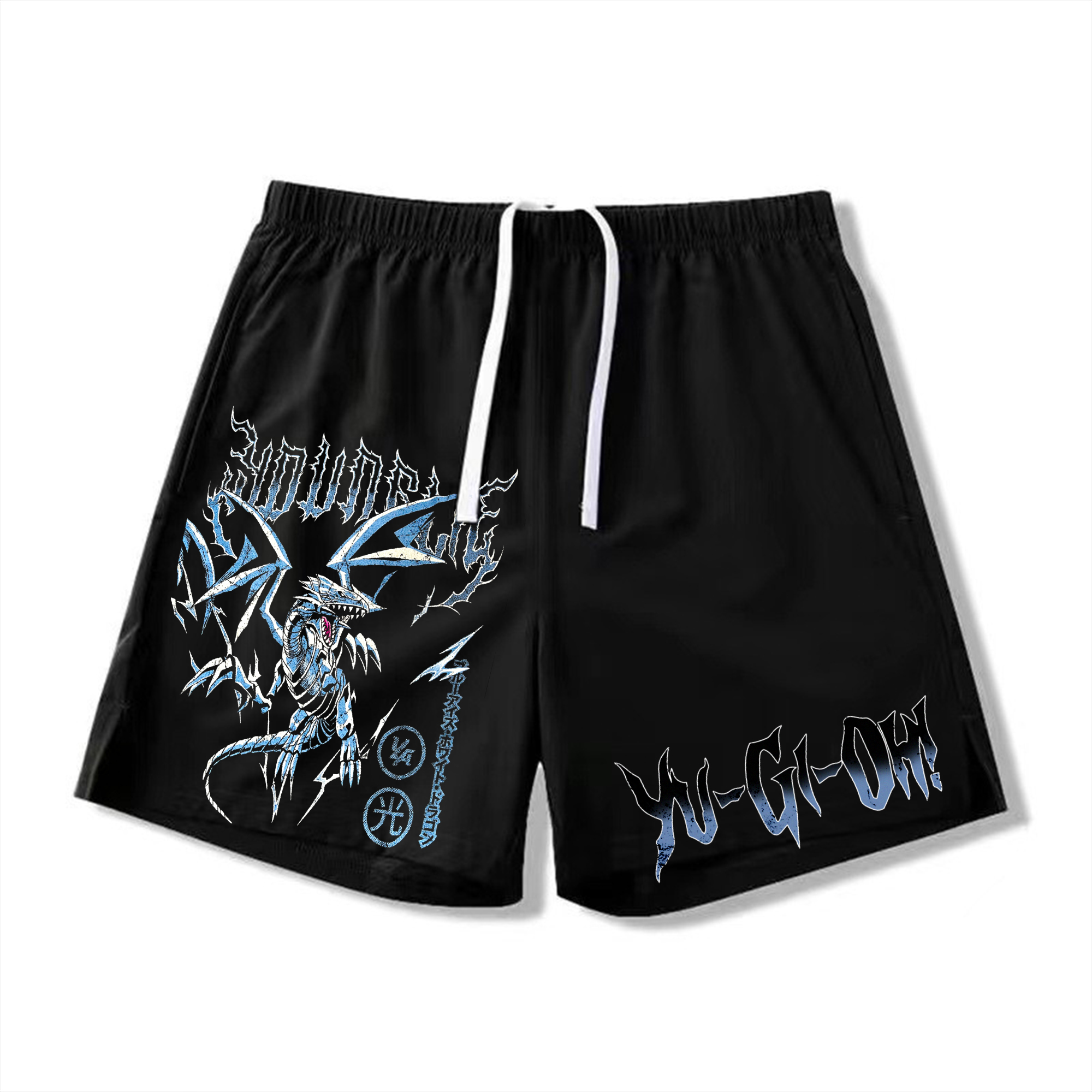 Unisex "Yu-Gi-Oh!"  Anime Style Retro Shorts-comicclothing