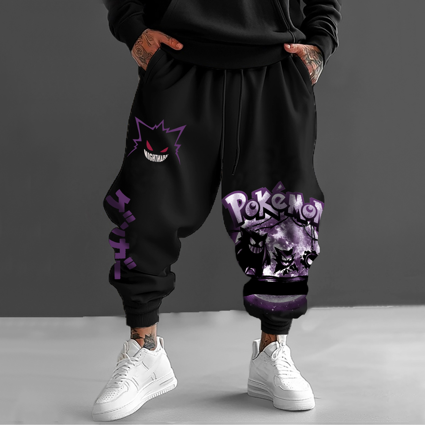 Unisex Casual Anime Streetwear Pants
