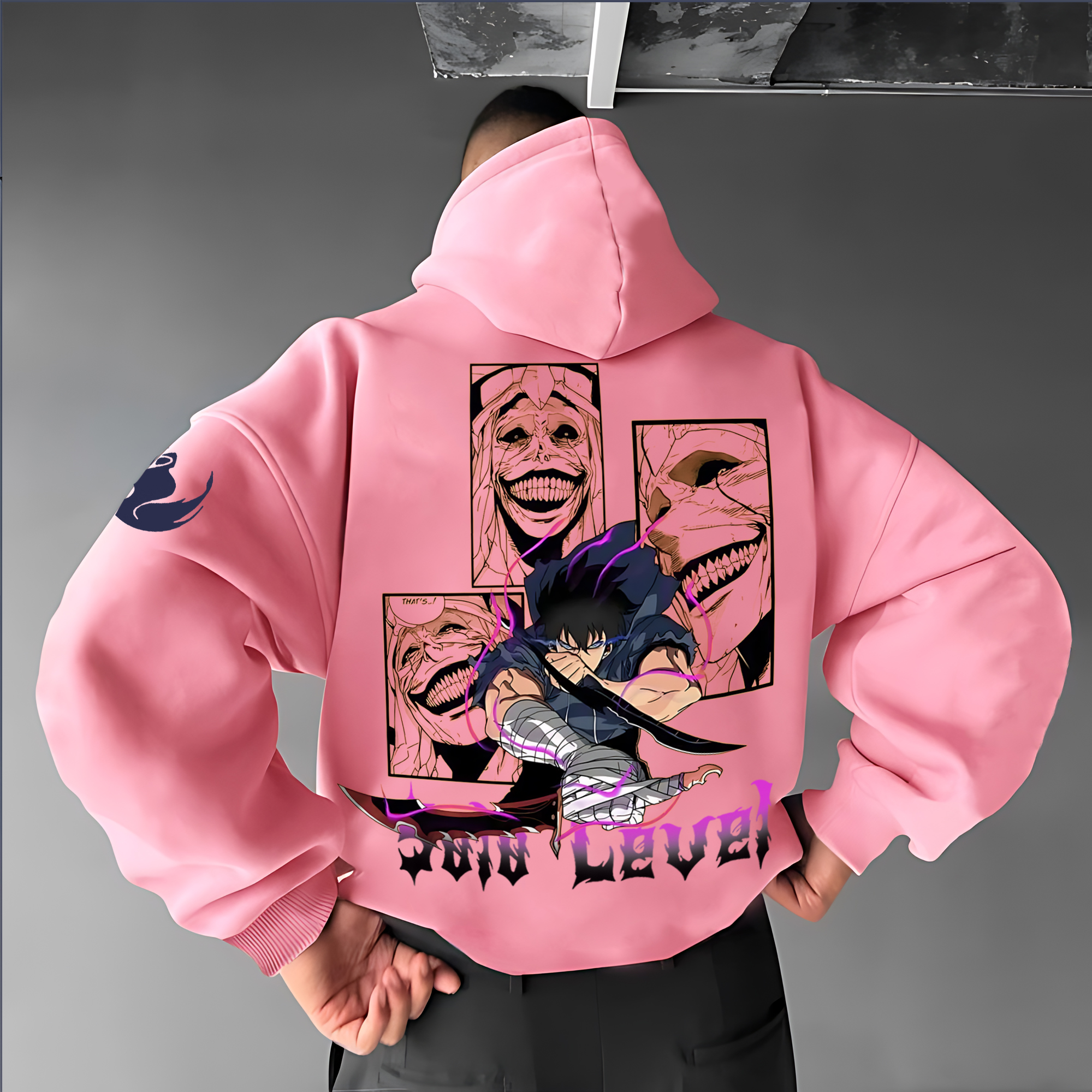 Unisex Anime Graphic Streetwear Vintage Hoodie-comicclothing