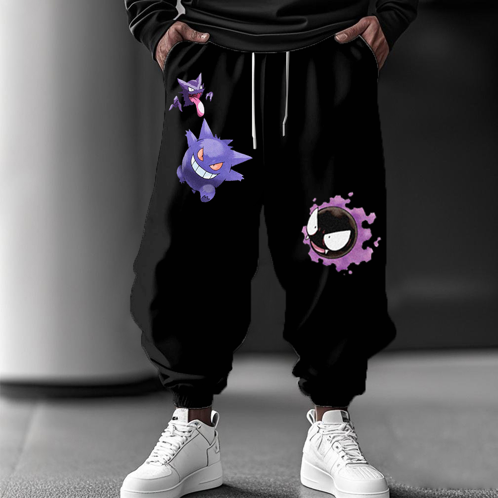 cartoon casual trousers