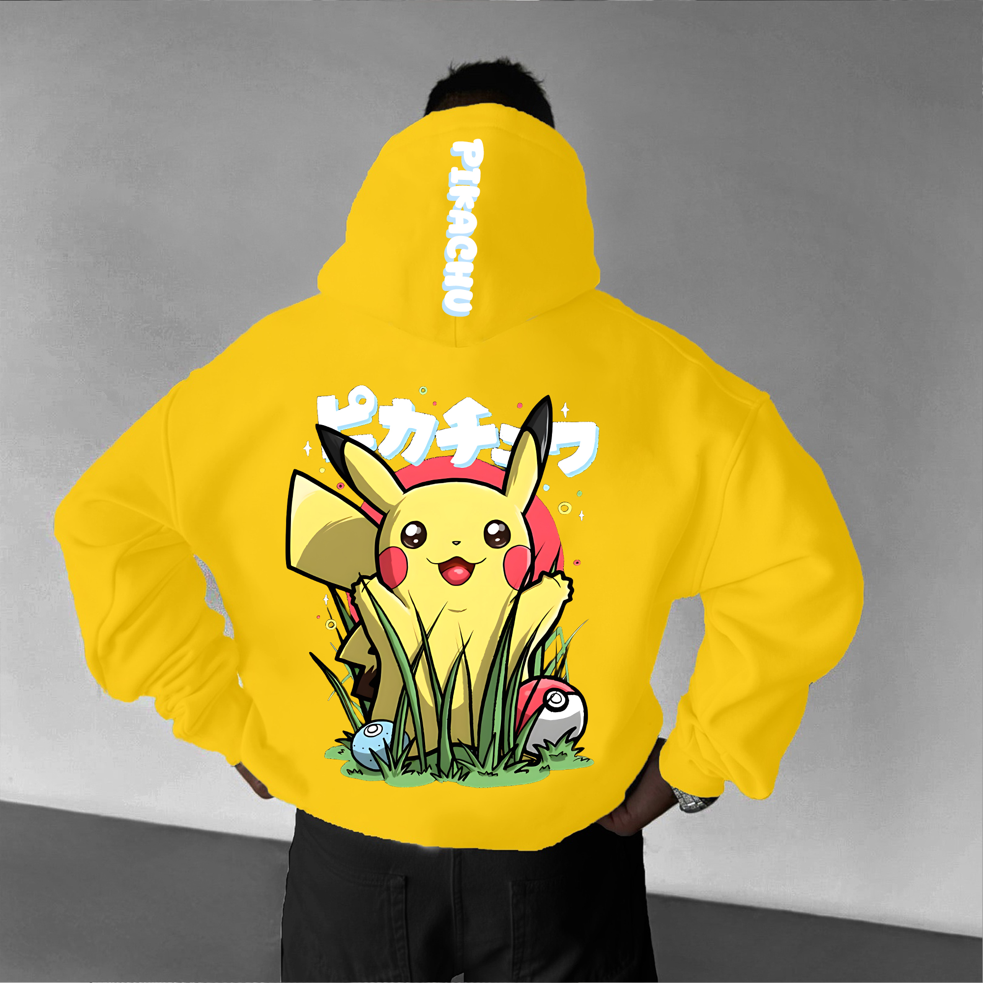 Unisex Anime Graphic Streetwear Vintage Hoodie