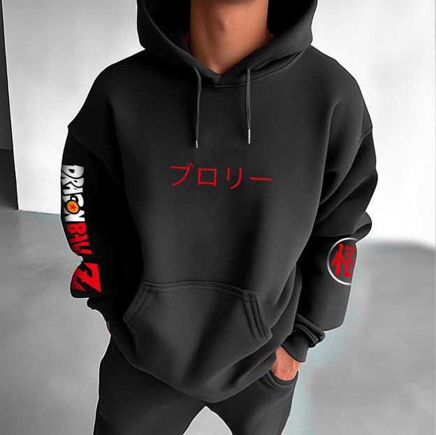Unisex Anime Graphic Streetwear Vintage Hoodie