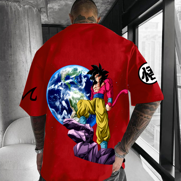 Unisex Anime Inspired Vintage T-Shirt