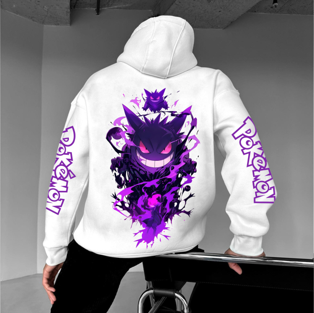 Unisex Anime Graphic Streetwear Vintage Hoodie