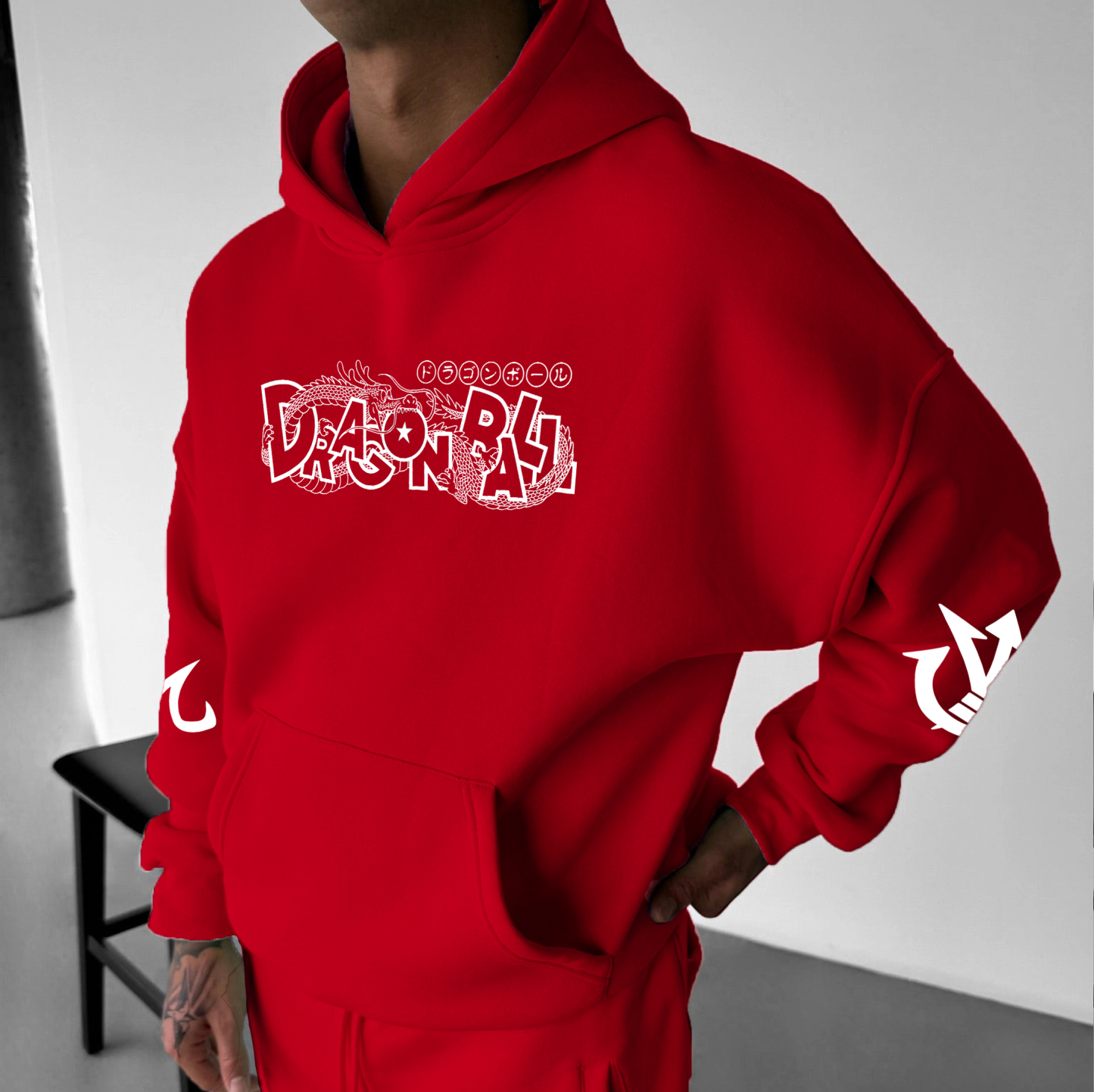 Unisex Anime Graphic Streetwear Vintage Hoodie