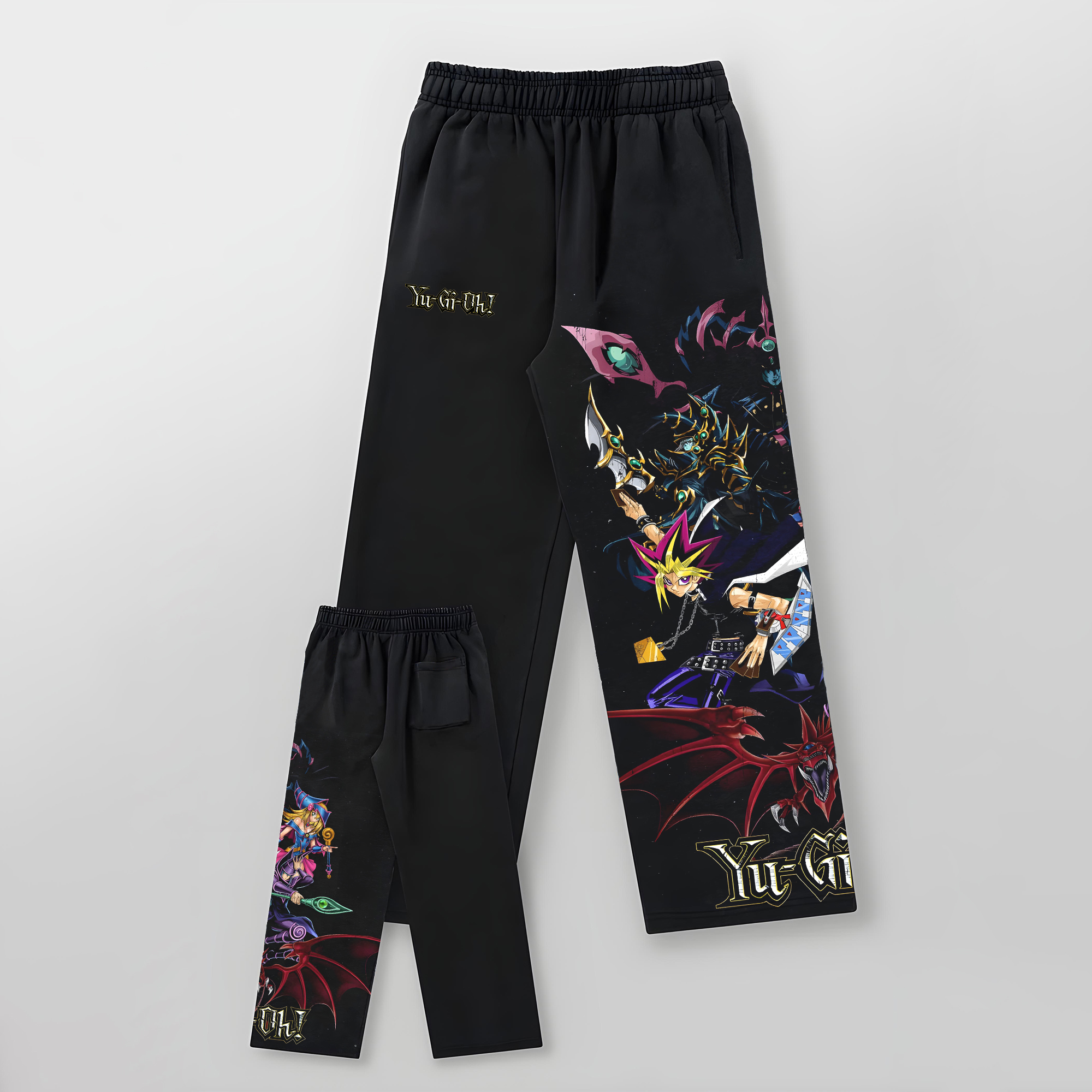 Unisex "Yu-Gi-Oh!" Game Anime Graphic Print Pants