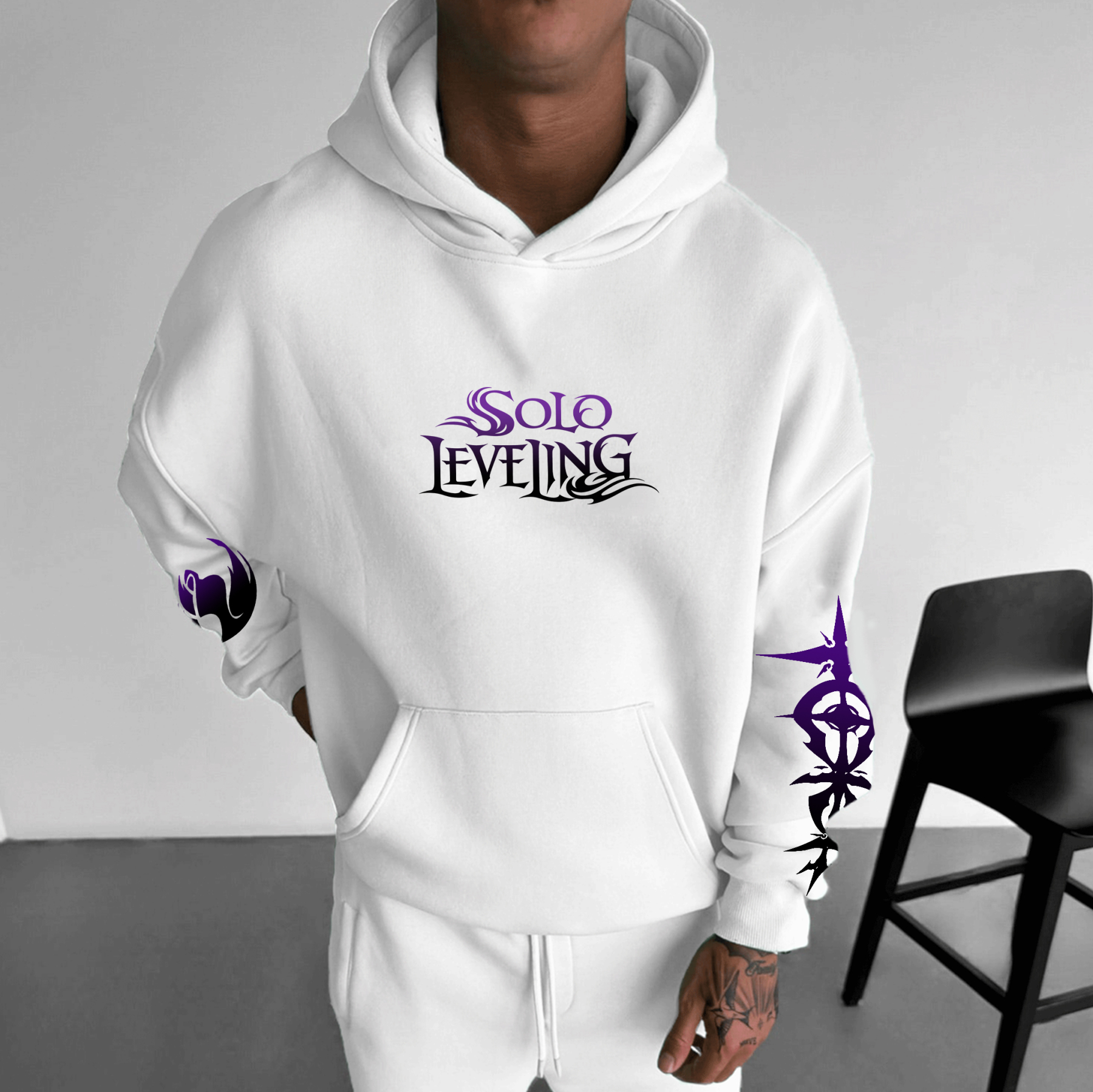 Unisex Anime Graphic Streetwear Vintage Hoodie
