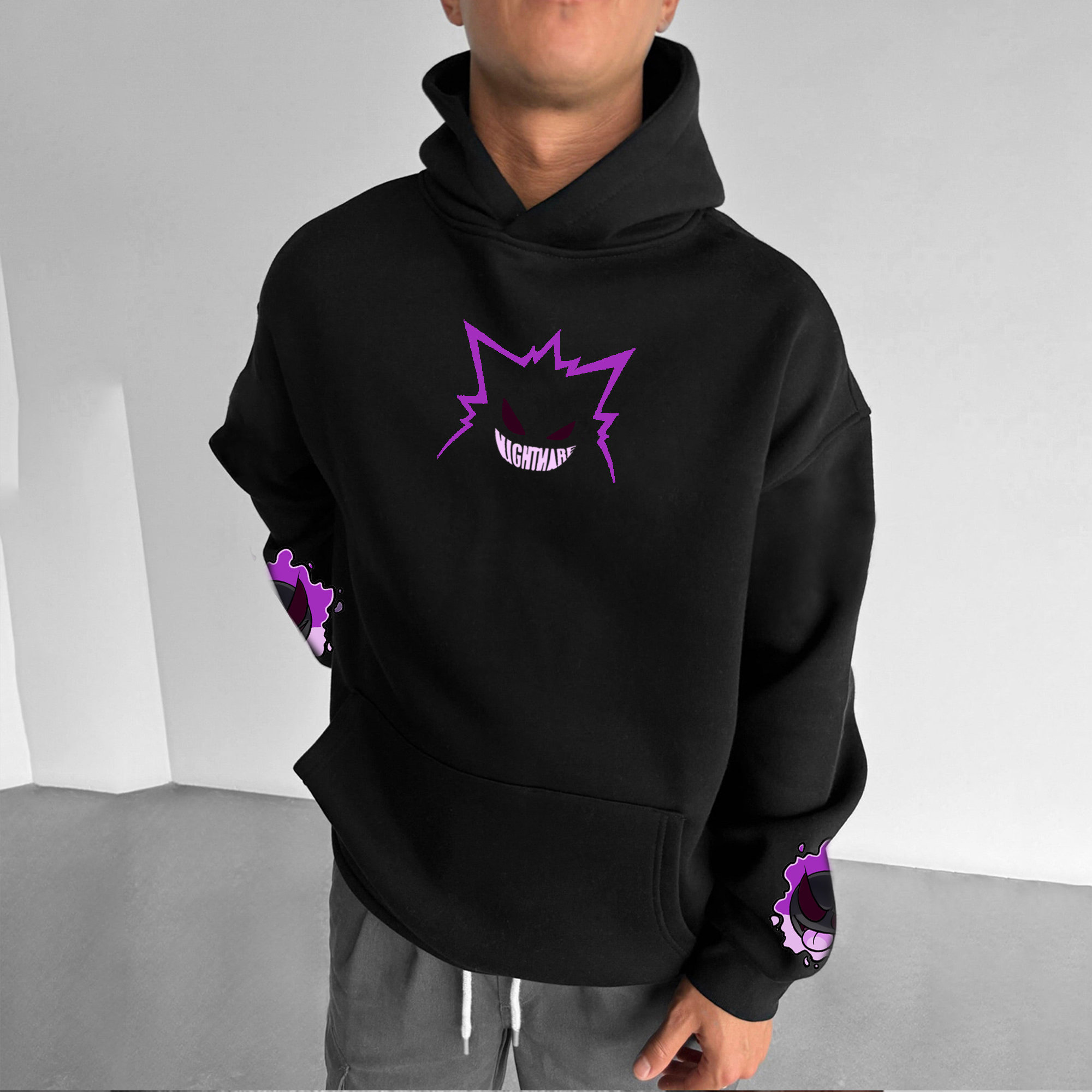 Unisex Anime Graphic Streetwear Vintage Hoodie
