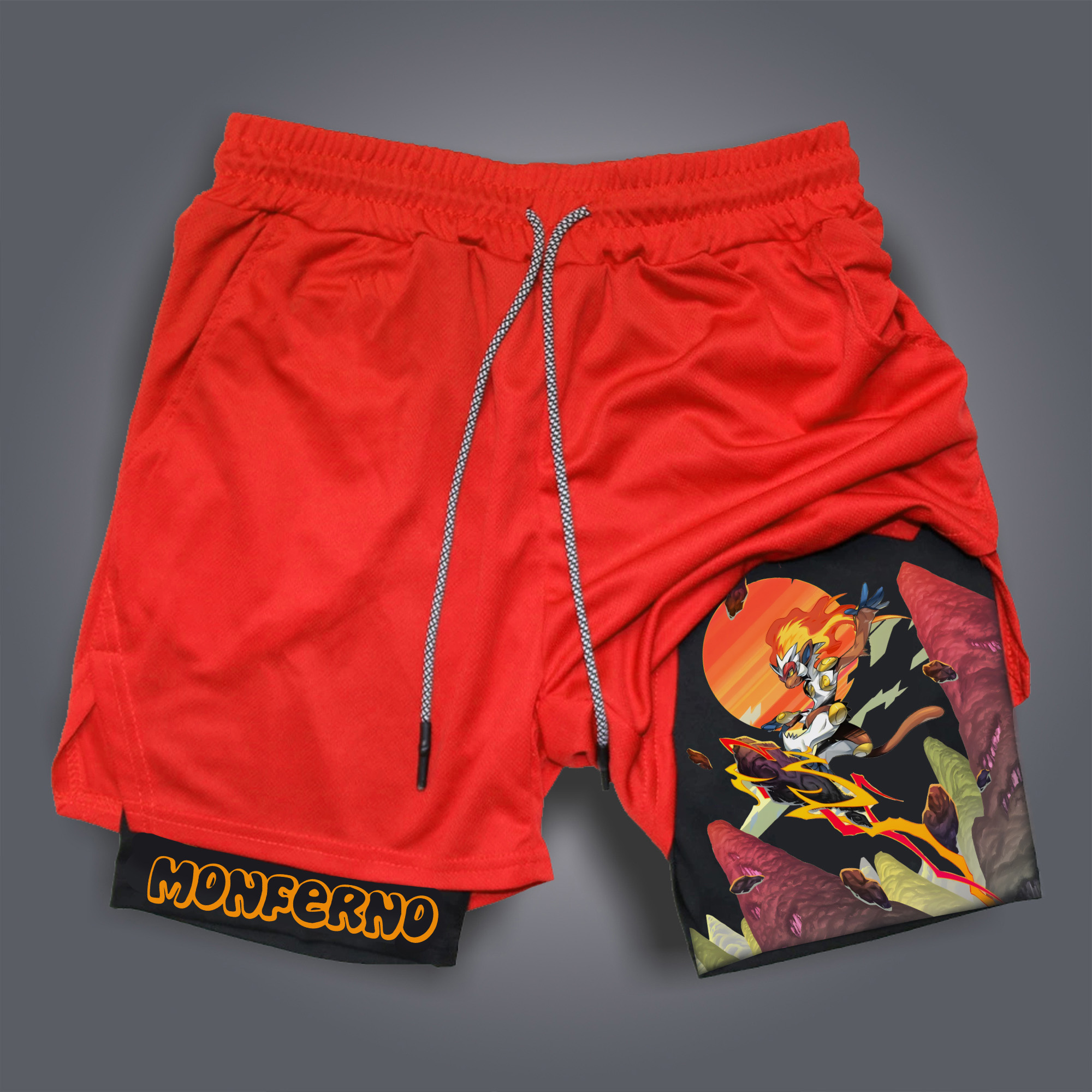 Unisex Casual Anime Streetwear Shorts